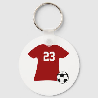 Aangepast Shirt Voetbal met Sleutelhanger