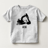 Aangepast Shirt voor graafmachines (Voorkant)