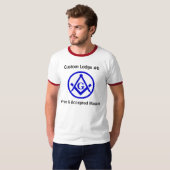 Aangepast Shirt voor Masonic Lodge (Voorkant volledig)