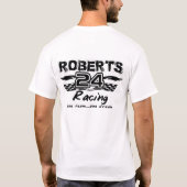 Aangepast Shirt voor races (Achterkant)