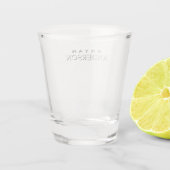 Aangepast Shot Glas (Achterkant)