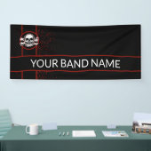 Aangepast Show met balkschaar Muziek Vinylbanner Spandoek (Beurs)