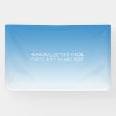 Aangepast Show voor foto-artikelen van Birthday Pa Spandoek (Horizontaal)