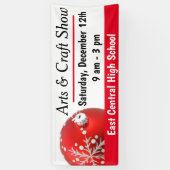 Aangepast Show voor kerstcadeautjes Spandoek (Verticaal)