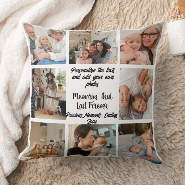 Aangepast Sierkussen: Gepersonaliseerde Home Decor Kussen (Deken)