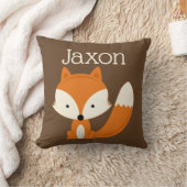 Aangepast Sierkussen voor Cute Fox Nursery (Deken)