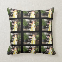 Aangepast Sierkussen voor twaalf fotokoloniefamili