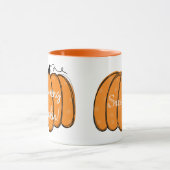 Aangepast Sinaasappel Goede Morning Pumpkin Mok (Midden)