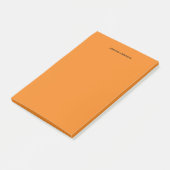 Aangepast Sinaasappel Post-it® Notes (Schuin)