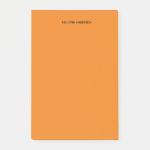 Aangepast Sinaasappel Post-it® Notes