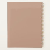 Aangepast Sirocco-Notitieboek | Gepersonaliseerde Planner (Achterkant)