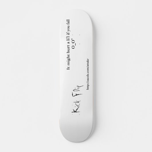 Aangepast skateboard (Voorkant)