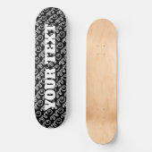 Aangepast skateboard bureau met acht kogelpatronen (Voorkant)