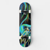 Aangepast skateboard "Jelly Fish" (Voorkant)