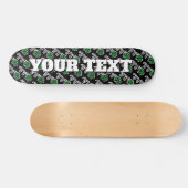 Aangepast skateboard met Lucky clover (Horizontaal)