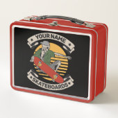 Aangepast skateboard nose Grab Skeleton Skater (Voorkant)