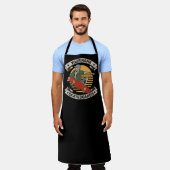 Aangepast skateboard nose Grab Skeleton Skater Schort (Gedragen)