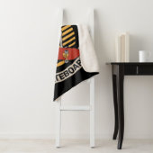 Aangepast skateboard nose Grab Skeleton Skater Sherpa Deken (In situ)