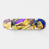 Aangepast skateboard "The Buddah" (Horizontaal)
