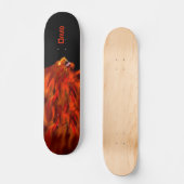 Aangepast skateboard voor brandbestrijding met lee (Voorkant)