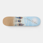 Aangepast skateboard voor foto en tekst Uw eigen o (Horizontaal)