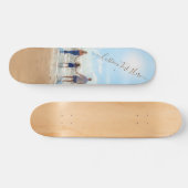 Aangepast skateboard voor foto en tekst Uw eigen o (Horizontaal)