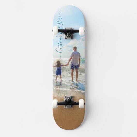 Aangepast skateboard voor foto en tekst Uw eigen o (Voorkant)