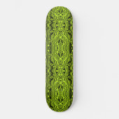 Aangepast skateboard voor kleuren - Neon Green Lin (Voorkant)
