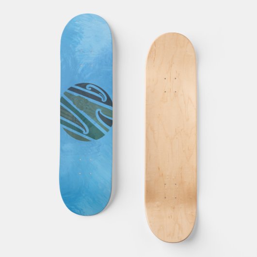 Aangepast skateboarddek persoonlijk skateboard (Voorkant)