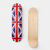 aangepast skateboarddek van de vlag van British Un Persoonlijk Skateboard (Voorkant)