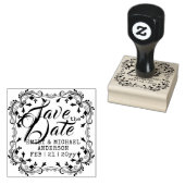 Aangepast Sla de datumstempel Handgeschreven  op Rubberstempel (Gestempeld)