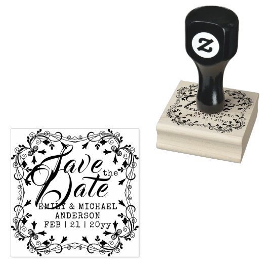 Aangepast Sla de datumstempel Handgeschreven  op Rubberstempel (Gestempeld)