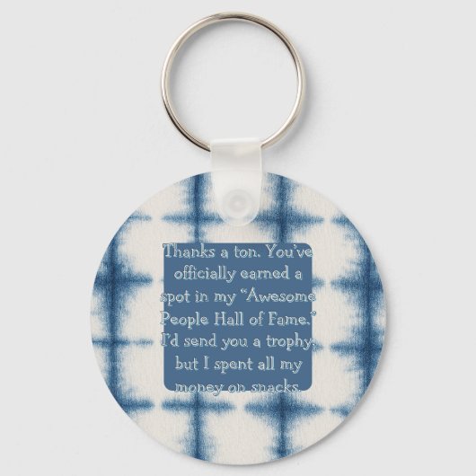 aangepast sleutelhanger (Voorkant)