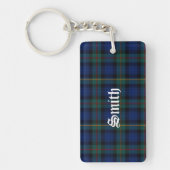 Aangepast Sleutelhanger Clan Smith Tartan Pset (Voorkant)