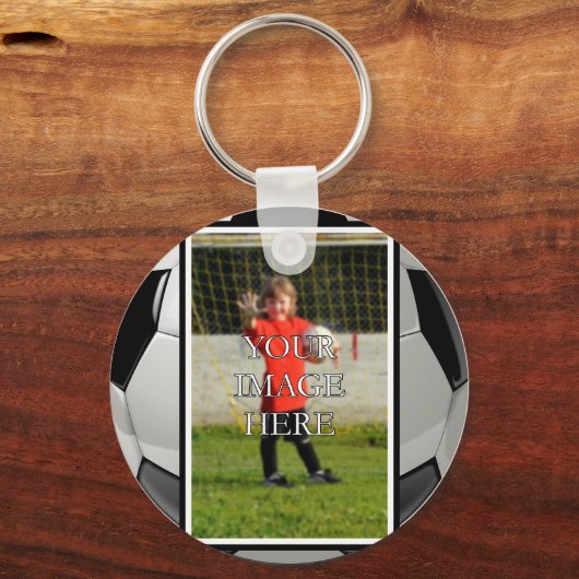 Aangepast Sleutelhanger Voetbal (Voorkant)