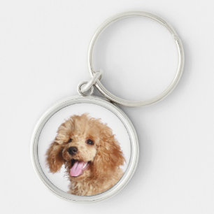 Aangepast Sleutelhanger voor Abritish Poodle Puppy