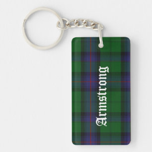 Aangepast Sleutelhanger voor Clan Armstrong Tartan