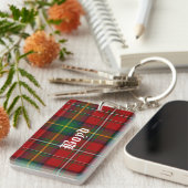 Aangepast Sleutelhanger voor Clan Boyd Tartan (Voorkant Rechts)