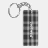 Aangepast Sleutelhanger voor Clan Macphee Tartan (Voorkant Links)