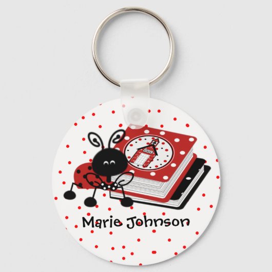 Aangepast Sleutelhanger voor leraar (Voorkant)