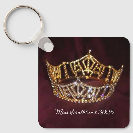 Aangepast Sleutelhanger voor pageant (Voorkant)