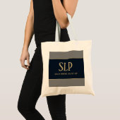 Aangepast SLP-tas (spraaktaalpatholoog) Tote Bag (Voorkant (product))