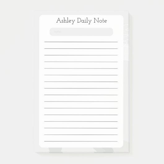 Aangepast snel ontwerp van notities voor dagelijks post-it® notes (Voorkant)