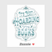 Aangepast snijdsel Sticker Het is niet hobbelen al (Vel)