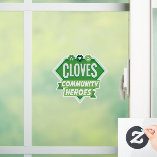 Aangepast snijdvenster Knippen Raamsticker (Huis)