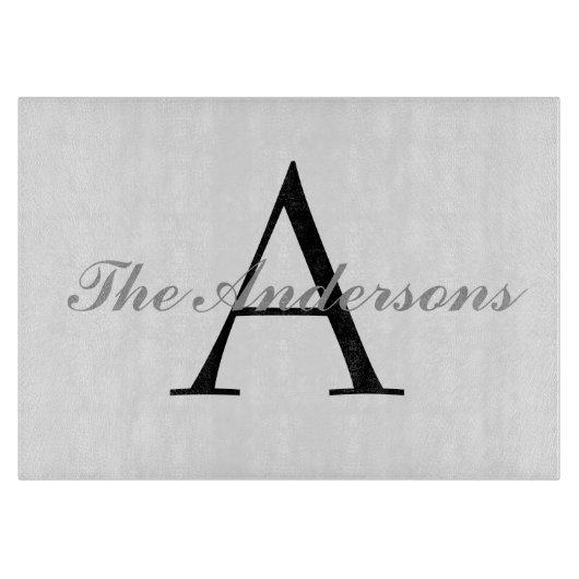 Aangepast snijvlak glas snijplank (Voorkant)