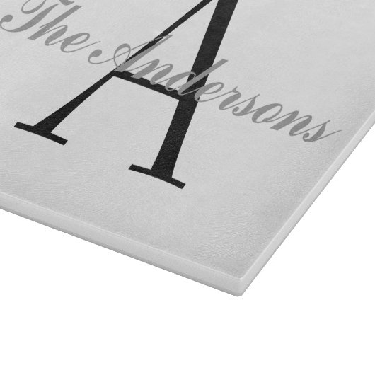 Aangepast snijvlak glas snijplank (Hoek)