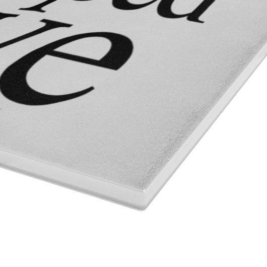 Aangepast snijvlak glas snijplank (Hoek)