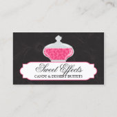 Aangepast Snoep en dessert Buffet Visitekaartje (Voorkant)