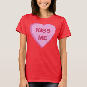 Aangepast Snoep Hart T-shirt